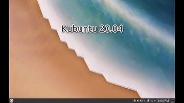 Fast preview of Kubuntu 20.04 Focal Fossa.