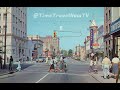 Vintage Main Street, Suffolk Virginia 1950s Sears Department Store, National Bank of Suffolk, People