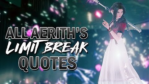 FFVII REMAKE - All Aerith