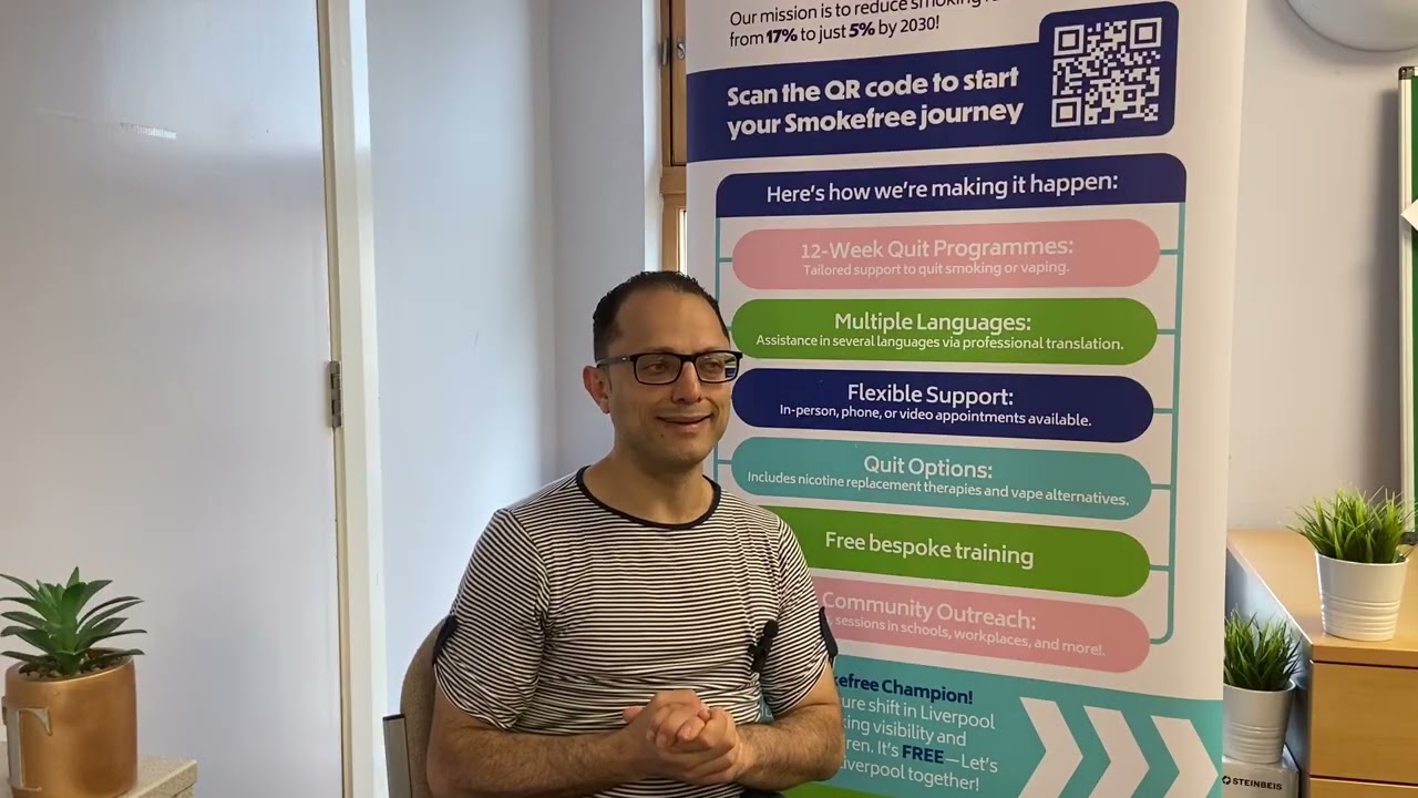 Hesh's Quit Journey with Smokefree Liverpool