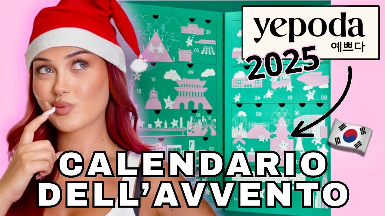 CALENDARIO DELL'AVVENTO YEPODA 2025🎄 DA 400€ A 169€