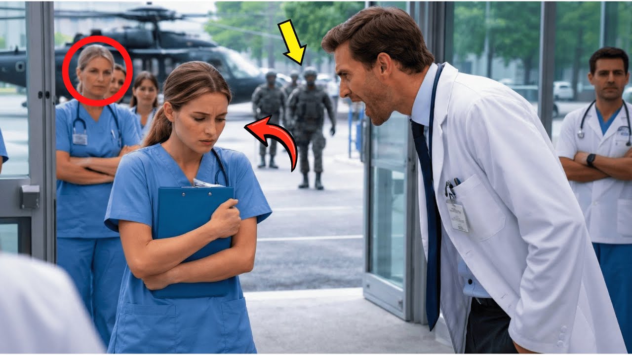 Ils se moquaient de l’infirmière discrète, jusqu’au jour où un hélicoptère naval vint la réclamer.