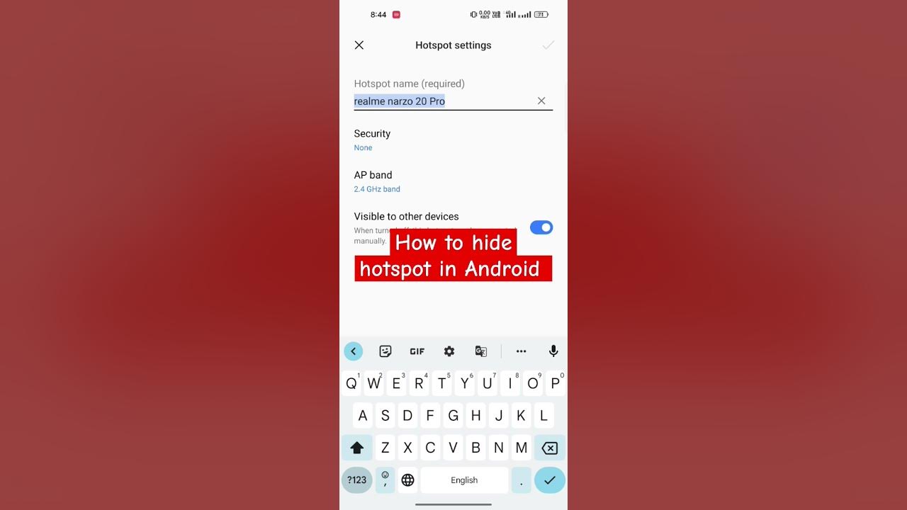 How To Hide Hotspot From Other Devices