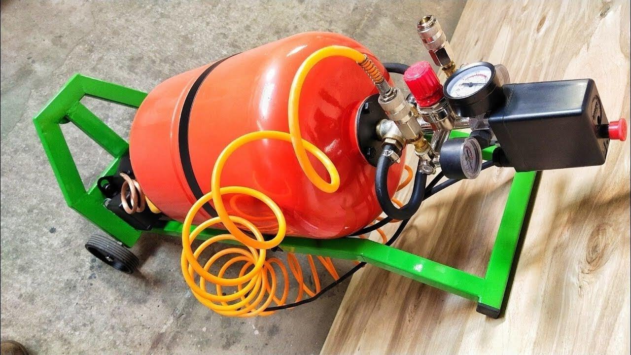 СДЕЛАЙ САМ Тихий Компрессор | СВОИМИ РУКАМИ - YouTube