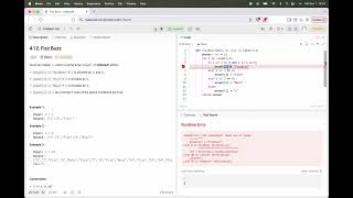 Day 3 of Leetcode Problem 412: Fizz Buzz
