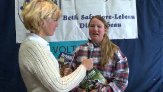 Susan Kayne with Piper Klemm of The Plaid Horse at The Big E Horse Show