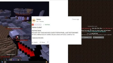 The 2025 Hypixel Blatant Cheating Experience
