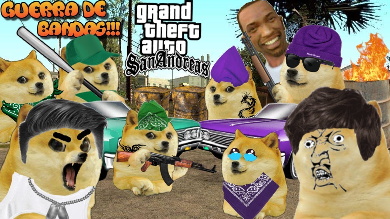 Abro hilo/NIÑO con DERECHO PROVOCA una GUERR4 de BANDAS creyendo que ESTA en GTA SA hilos con cheems