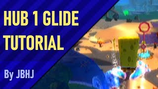 BfBB TUTORIAL - Hub 1 Glide (Skip Robo-Sandy) Battle For Bikini Bottom Larry Slide Skip Tutorial
