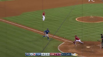 TOR@LAA: Revere singles home Pillar, third on error