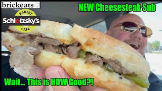 Schlotzsky’s NEW Cheesesteak Is WAY Better Than I Expected!