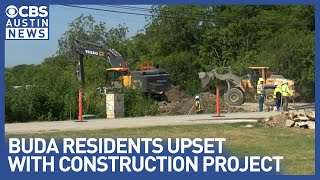 Buda residents voice concerns over disruptive commerce center construction and recent gas leak