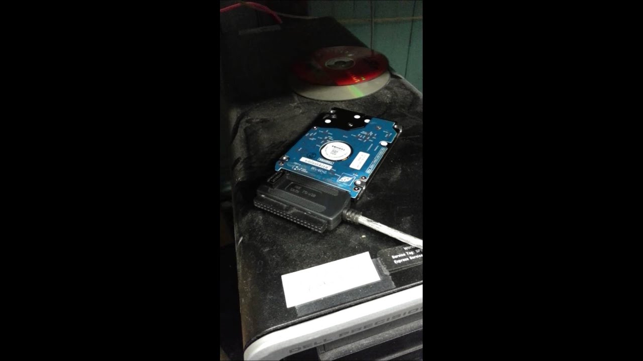 Noisy hard drive. YouTube