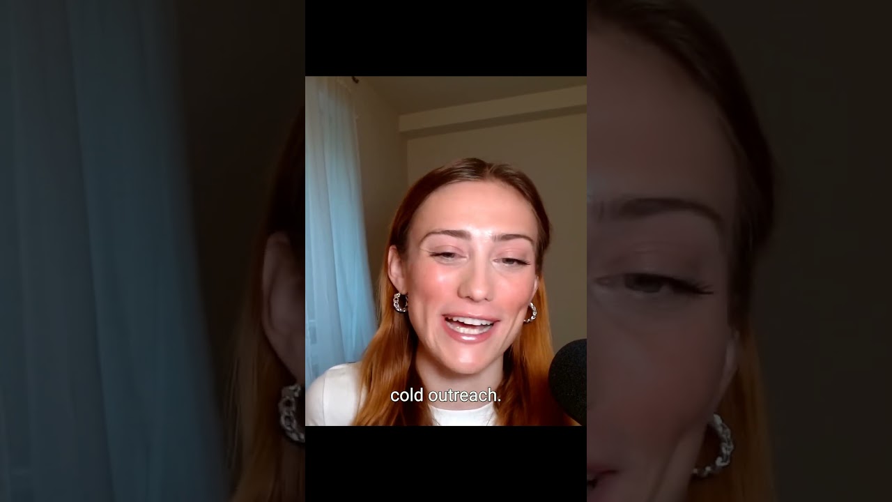 How has GenZ Tech & VC Producer & Researcher Rachel Braun used cold outreach in her career?