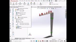 Solidworks Simulation Part 1 01 Static Analysis of a Solid Part