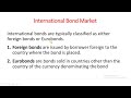 International Bond Market