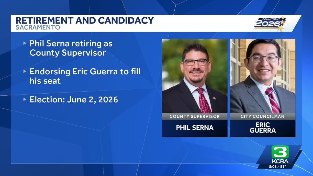 Phil Serna won't run for new Sac County Board of Supervisors term, endorses Eric Guerra