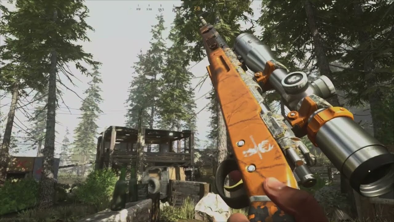 Call of Duty Modern Warfare/Warzone Kar98k Open Season Showcase (Gold, Platinum, Damascus)