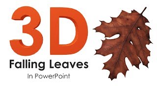 3D Falling Leaves Effect in PowerPoint screenshot 4