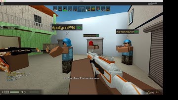 HACKER IN ROBLOX CBRO AIMBOT!
