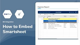How to Embed Smartsheet on Documents | Bit Docs - Bit.ai