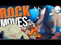 EVERY Rock Type Pokemon MOVE Explained! | Gnoggin