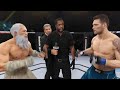 Old Bruce Lee vs. Chris Weidman [EA Sports UFC 4] - K1 Rules