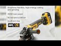 A must-have product! DEWALT DCG405 125mm flat head angle grinder bare machine tool cutting machine