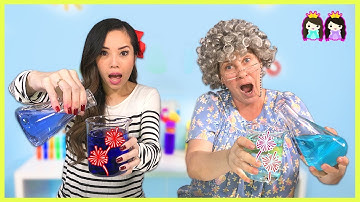 Easy DIY Science Experiments to Do at Home! Fireworks in a Jar