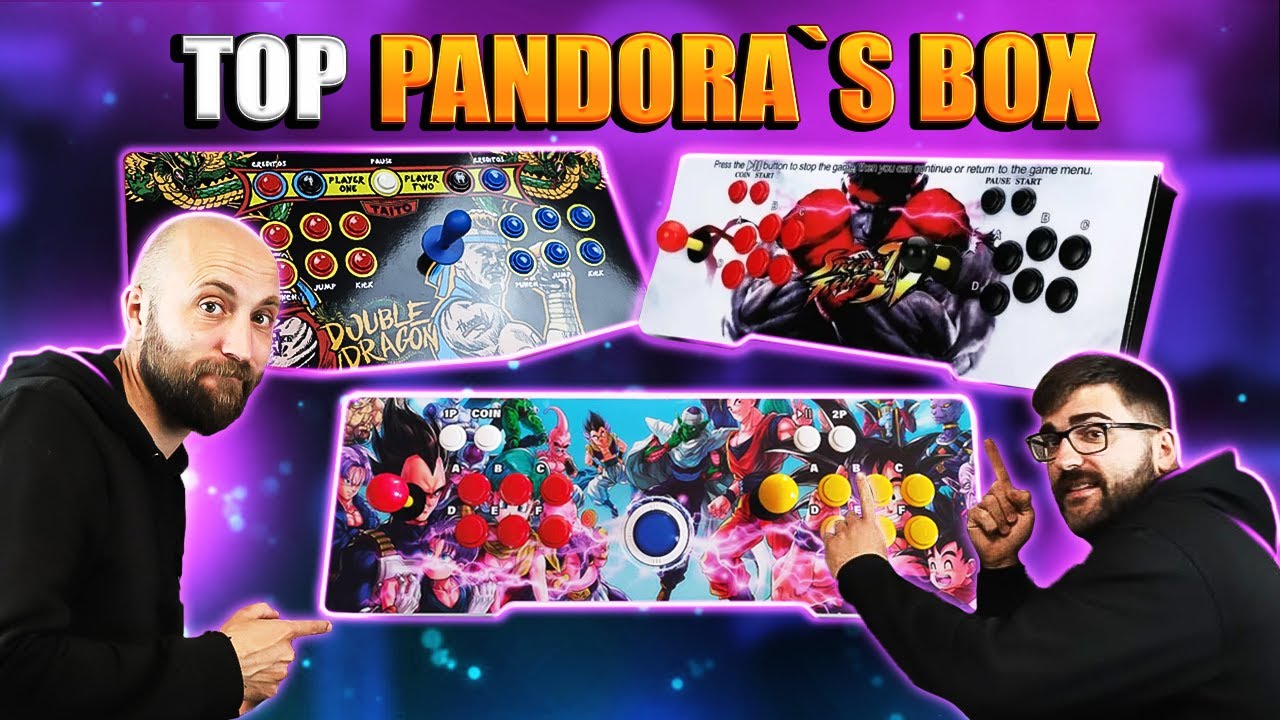 Probamos las MEJORES Pandora Box del año y esta ganó 😱  Top 5 HDMI Arcade 🕹️
