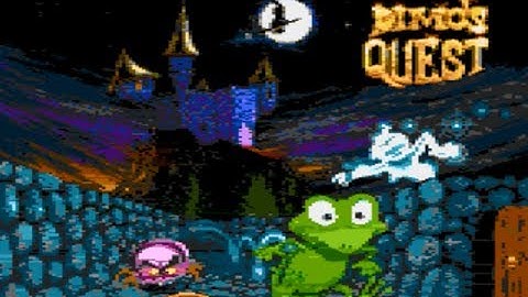Dimos Quest returns on Atari 8Bit - Game Engine Demo