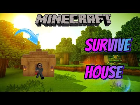 Minecraft - How to build a modern ho use -5