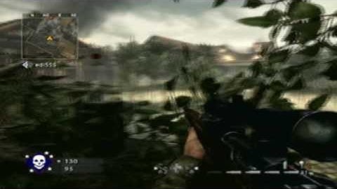 Call of Duty 5 (COD5) - Hidden spots courtyard