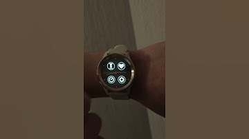 Garmin Vivomove Trend: UX demo, how to start an exercise tracking
