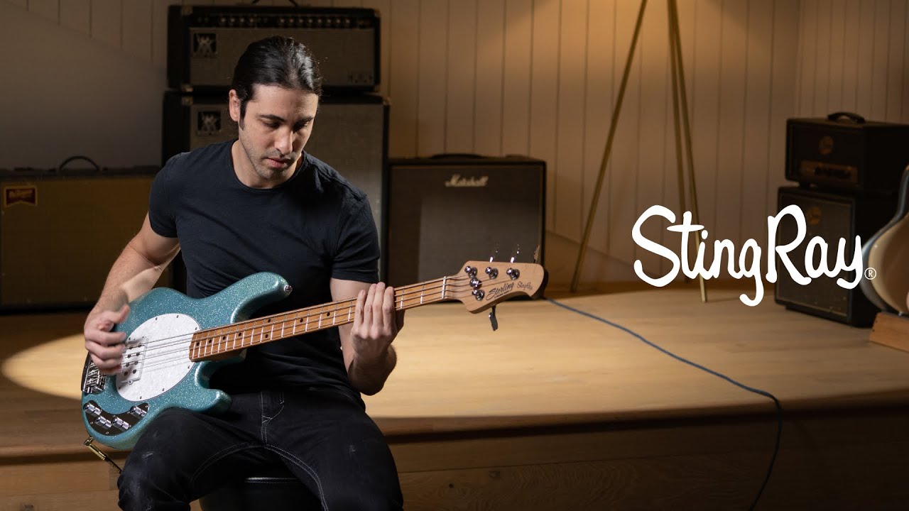 Sterling by Music Man: StingRay Ray34 Demo (ft. Marcelo Feldman) - RAY34