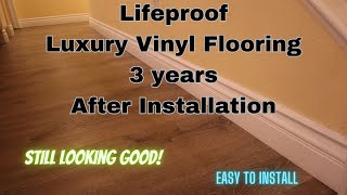 Installation of Lifeproof LVP Luxury Vinyl Flooring Plank. How to Install Sterling Oak