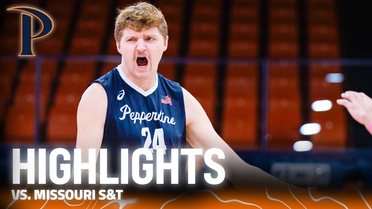 Men's Volleyball | Pepperdine Sweeps Missouri S&T at Home 3-0