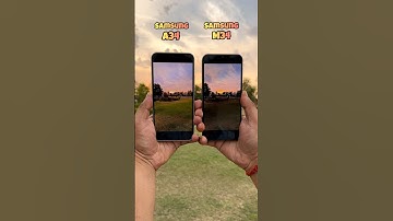 Camera Stabilization Samsung A34 vs Samsung M34 🤜🤳🤛 #shorts #samsunga34 #samsungm34