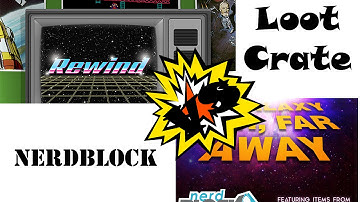Loot Crate vs Nerdblock January 2015