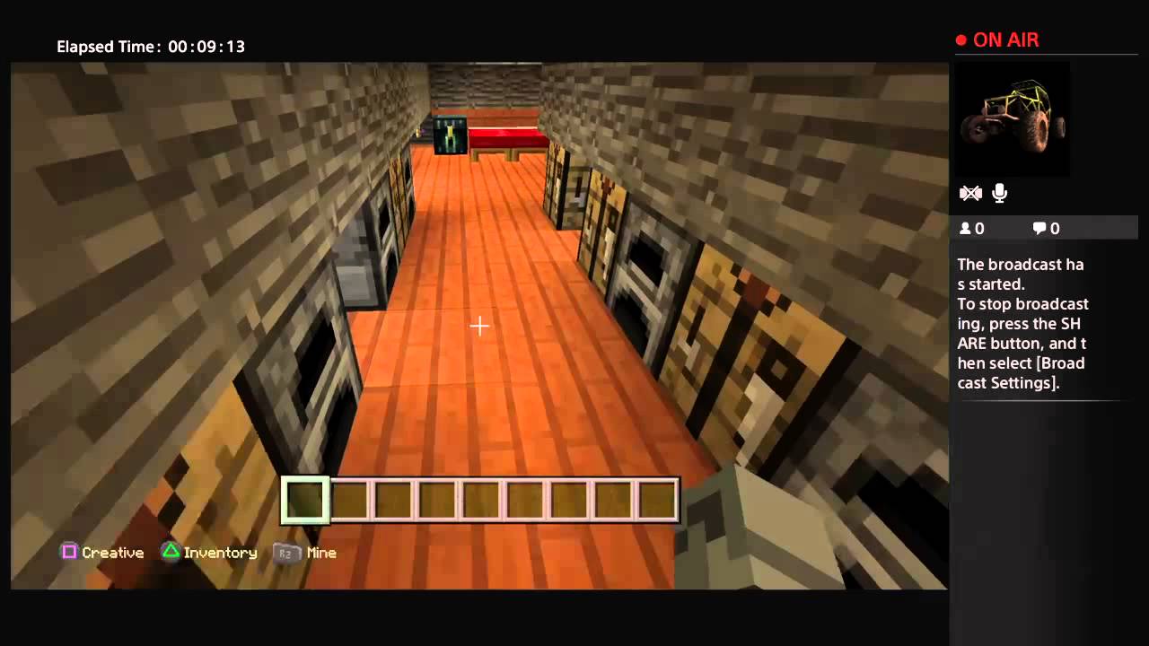 minecraftking270's Live PS4 Broadcast
