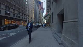 3D VR 180, New York City,  Manhattan, Lexington Ave, 48th to 49th, right side walking tour