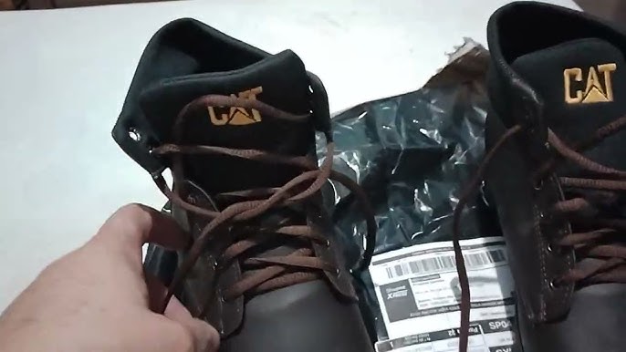 Bota Caterpillar Adventure Original ou Replica Mercado Livre Carteira Cinto  Chinelo Unboxing 