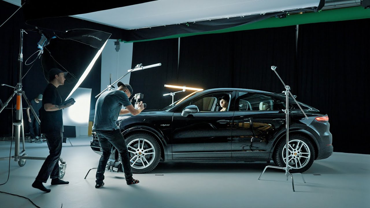 Filming a Car Commercial for Porsche! Behind the Scenes