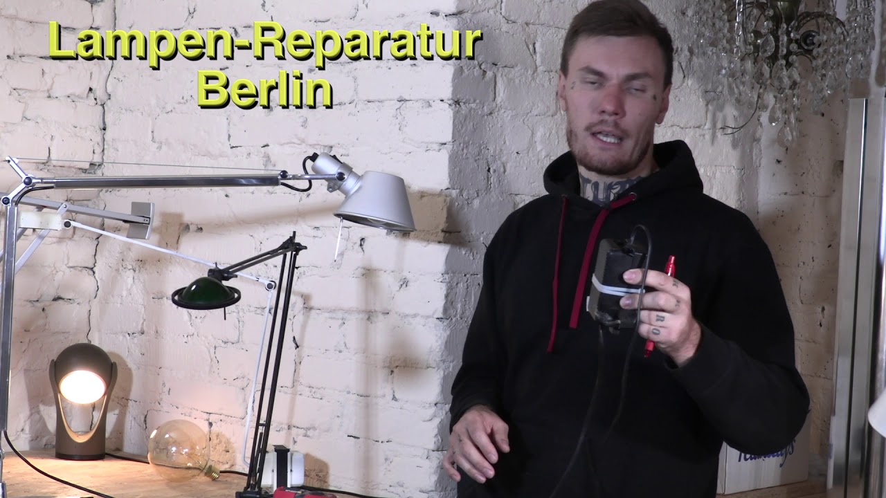 Lampen Reparatur Berlin Charlottenburg ✓ Alte Lampen restaurieren - YouTube