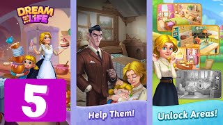 Dream Life - Match 3 Games - Area 5 - Gameplay screenshot 4