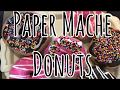 Paper Mache Donuts