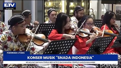KONSER SNADA INDONESIA 2025, MUSISI LEGENDARIS & ORKESTRA BESAR DI ICE BSD
