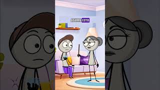 ASÍ SE ARREGLAN LOS PROBLEMAS #humor #seguimi #memes #historiass #monitos #comedia #animation #novio