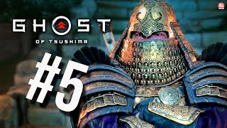 GHOST OF TSUSHIMA - Parte #5 : O LÍDER BLINDADO, BOSS FIGHT | 4k no PS4 Pro screenshot 3