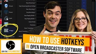 How to use Hotkeys in OBS